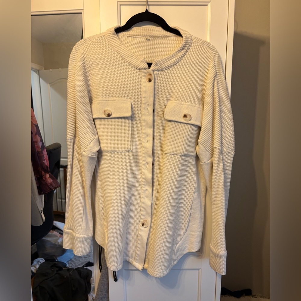 Amazon Cream Color Cardigan